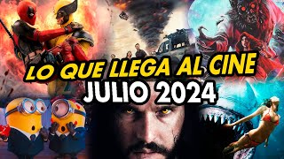 ESTRENOS de CINE JULIO 2024 Películas en CARTELERA [upl. by Sternberg]