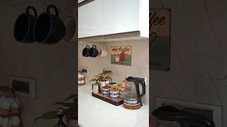 Home Cafe for Winters ☕️  Beautiful TeaCoffee Station in the Kitchen [upl. by Aamsa276]