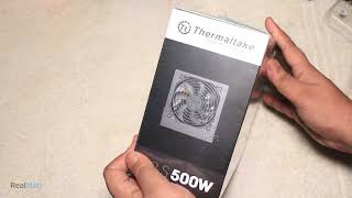 Thermaltake Smart 500W 80 White Certified PSU Continuous Power with 120mm Cooling FanPower Supply [upl. by Oznerol]