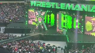 Wrestlemania 40 triple h entrance [upl. by Oswell]