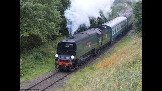 34092 City Of Wells East Lancashire Railway Wednesday 20th Setpember 2017 [upl. by Cilla930]