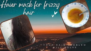 frizzy hair mask remadi ❤️❤️must try [upl. by Annie445]