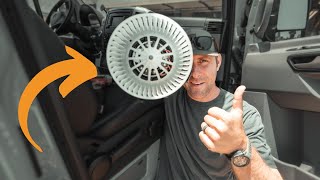 How to FIX Your Blower Motor Sprinter Van 20072018 [upl. by Gustav]