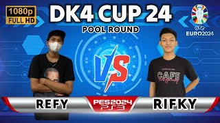 DK4 TURNAMEN EURO PES 24 PS3  POOL ROUND  match 23 [upl. by Edrea]