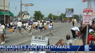 Milwaukees 52nd Annual Juneteenth Parade [upl. by Santos591]