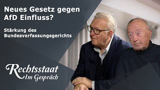 Neues Gesetz gegen AfD Einfluss Stärkung des Bundesverfassungsgerichts [upl. by Notyal]