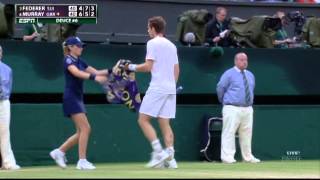 JMcEnroe on Roger Federers magical footwork [upl. by Baler781]