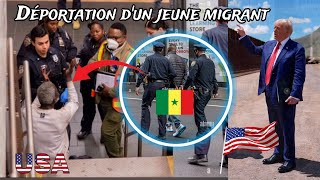 Parcours de Amadou Ly Jeune migrants rrêté par la P0lice dimmigration Dagne ma Done Déloo [upl. by Buchbinder63]