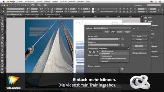 Automatisieren mit InDesign Tutorial Suchen und Ersetzen mit GREP video2braincom [upl. by Dich794]