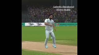 Ashwin dismissal ball 🔥 shorts viral [upl. by Atalante]