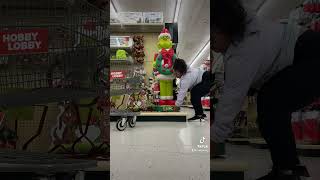 💚🎄Viral Grinch Nutcracker at hobbylobby grinch nutcracker grinchmas christmas [upl. by Storfer]