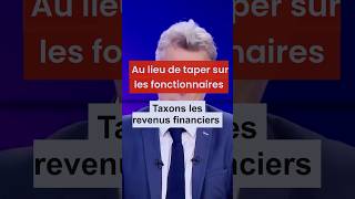 Au lieu de taper sur les fonctionnaires taxons les revenus du capital [upl. by Eico]