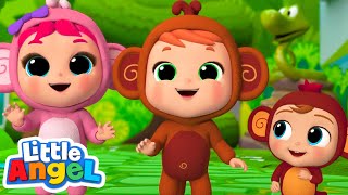 🙉 Cheeky Monkeys Dance Song 🙉  Dance Party Songs 2023  Sing and Dance Along [upl. by Eylrahc]