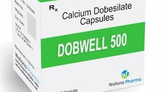 calcium dobesilate  mechanism of action  hemorrhoids [upl. by Euqinommod]