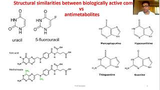 Medicinal chemistry II Anticancer drugs II Antimetabolites  Introduction [upl. by Johanan]