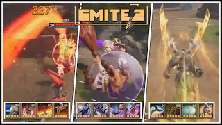 Smite 2  Bacchus Bellona and Cernunnos gameplay [upl. by Aicemak156]