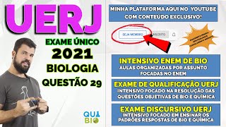 UERJ 2021  Questão 29  Divisão Celular  Considere uma mulher duplamente recessiva para dois genes [upl. by Liza]