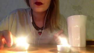 ASMR Français  Allumettes bougies et Eau  Fire and Water  Scratching Tapping whispering [upl. by Grose]