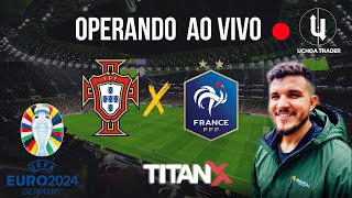 EUROCOPA 2024 PORTUGAL X FRANÇA QUARTAS AO VIVO TRADER ESPORTIVO PROFISSIONAL [upl. by Jet]