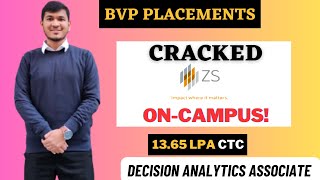 ZS Associates Interview Experience 🔥  1365 LPA CTC  DAA Role  BVP Placements  Dream Company [upl. by Aikym]