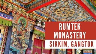 Rumtek Monastery  one of the largest monasteries in Sikkim  Buddhism and Monasteries in India [upl. by Compte]