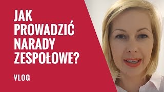 quotJak prowadzić narady zespołowequot  Kamila Rowińska  vlog [upl. by Danielle]