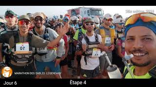 Marathon des sables legendary  38e édition 2024 مرطون الرمال الاسطوري [upl. by Wileen]