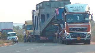 Volvo FH 112 Wheels Truck Heavy Load Pulling Salem Highway [upl. by Arrec]