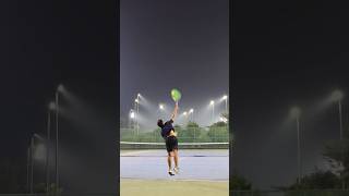 tennis service tennisshorts sport solinco tennistime ytshorts shorts iitpatna [upl. by Kariotta]