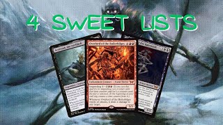 4 Competitive Lists  Magic The Gathering  Duskmourn  MTG Pioneer [upl. by Ennaej]