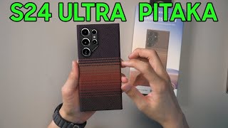 Unboxing amp testing  Pitaka accessories for Galaxy S24 series [upl. by Eiluj]