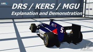 DRS KERS and MGU Explained [upl. by Nur]