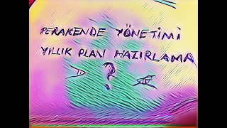 Perakende  Mağazacılıkta yıllık plan nasıl hazırlanır [upl. by Blythe787]