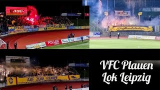 Stimmung beim VFC Plauen gegen Lok Leipzig [upl. by Shandie470]