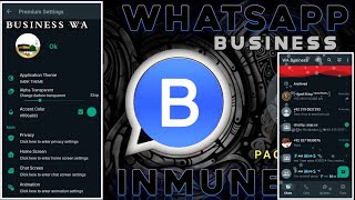 BUSINESS WHATSAPP V1  virus whatsapp apk download 2023  supper imune antivirus whatsapp mods [upl. by Granville]