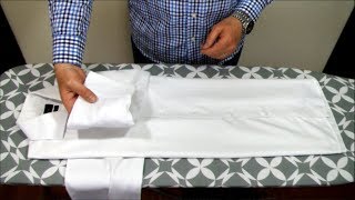 Jak szybko złożyć koszulę i tshirta  How to fold a shirt and tshirt [upl. by Austin]