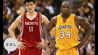 Yao Ming Defensive Highlights Compilation [upl. by Keheley]