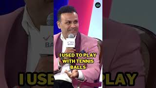 Virender Sehwag Tells the Secret of His Aggressive Batting  Cricket News  shorts reels [upl. by Ariet]