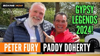 EXCLUSIVE PETER FURY amp PADDY DOHERTY REUNITED ON SET OF UPCOMING IRISH TRAVELLER FIGHTING PODCAST [upl. by Hewett]