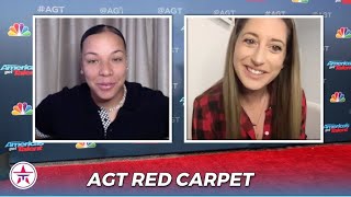 Celina Graves REACTS to Talent Recap Calling Her the Best Singer on Americas Got Talent 2020 [upl. by Radmen]