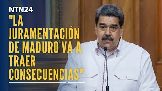 quotLa juramentación de Maduro frente a su AN el 10 de enero de 2025 va a traer consecuenciasquot [upl. by Ban]