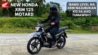 HONDA XRM 125 MOTARD  REVIEW amp TEST DRIVE [upl. by Ib]