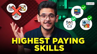 Top 5 Highest Paying Freelancing Skills for Beginners😱 seekho seekhoapp moneymaking [upl. by Ahtamat]