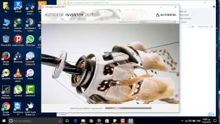 Autodesk Inventor Professional 2017 x64  تنصيب و تفعيل [upl. by Salmon552]