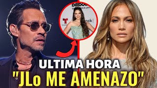 💥MARC ANTHONY EXPLOTA CONTRA JLo tras AMENAZAR a NADIA FERREIRA y DECIRLA ESTO ¿QUÉ DIJO [upl. by Nnasus]