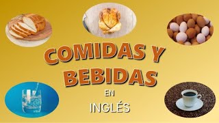 ALIMENTOS EN INGLÉS APRENDIENDO VOCABULARIO BÁSICO [upl. by Janiuszck]