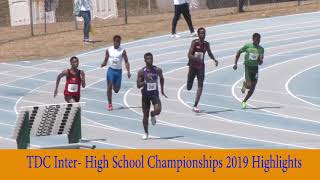 Tdc Inter High school Highlights 2019 [upl. by Ecydnac]