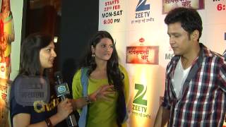 Payal amp Dev Fun Chat  Service Wali Bahu Show Launch  Zee Tv [upl. by Novahs]