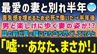 【感動する話】愛する妻と別れ半年。思いを断ち切るため必死で働いた→ある日、男性と仲睦まじく歩く妻を見かけ呆然としていると…妻と目が合い「そんな…どうして｣驚愕の事実が…【泣ける話】朗読 [upl. by Desma]