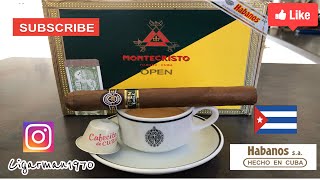 🇨🇺 Cuban cigars  MONTECRISTO Open Eagle unboxing [upl. by Leach398]